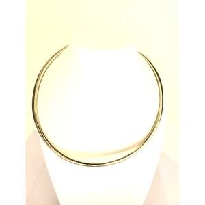 Omega Necklace Vintage 6mm Foldover Clasp Fooled the Jeweler